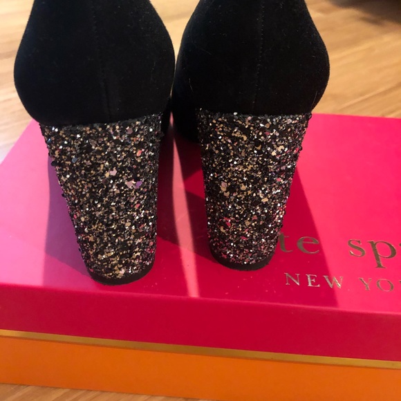 Kate Spade Black Suede Shoes - Picture 3 of 6